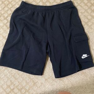 Black Nike cargo shorts
